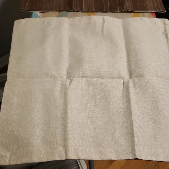 Two, dark brown and tan pillowcases - Picture 2 of 3